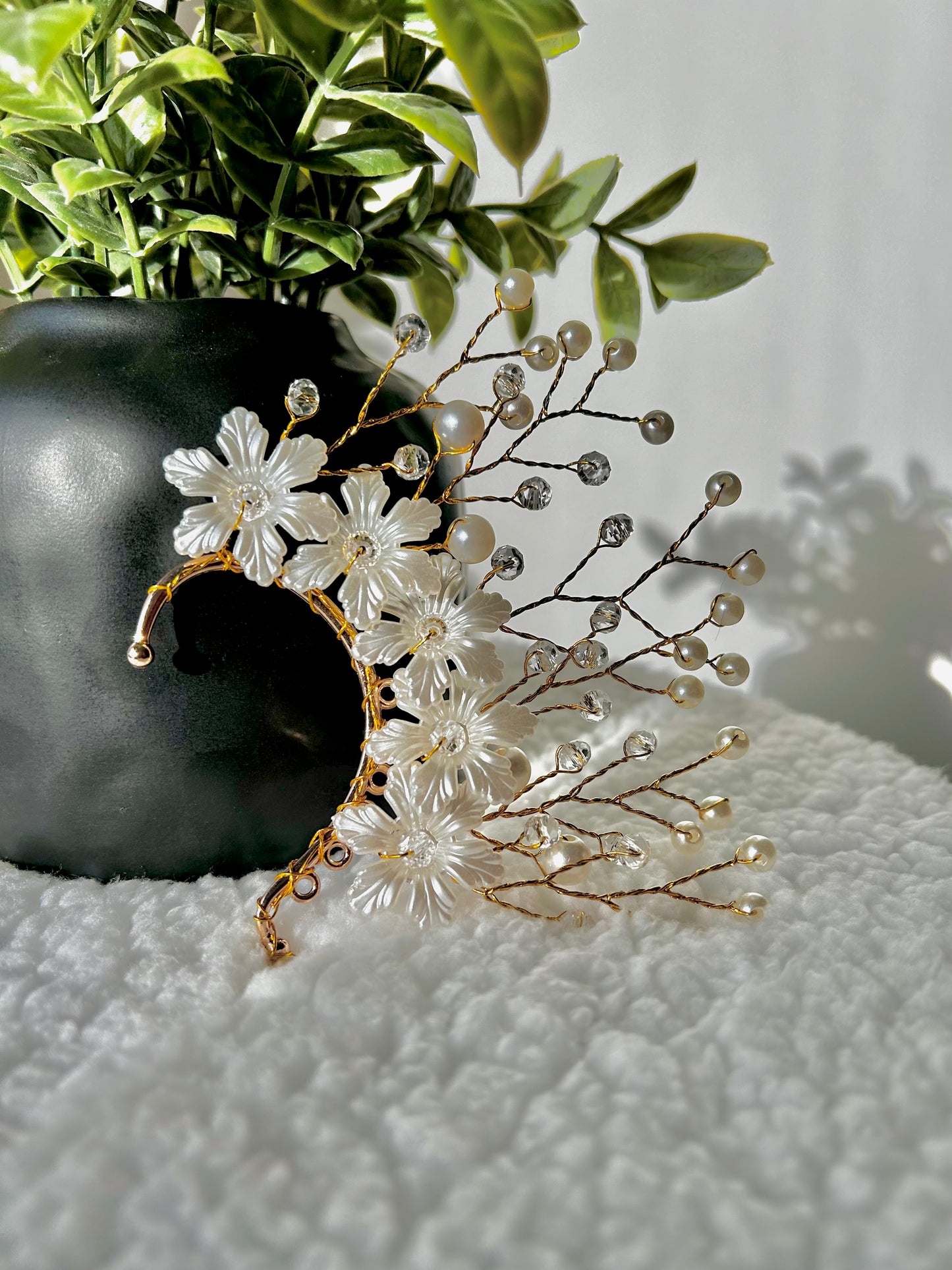 Jane Pearl Ear Cuff