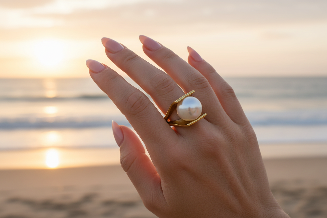 Kara Pearl Ring