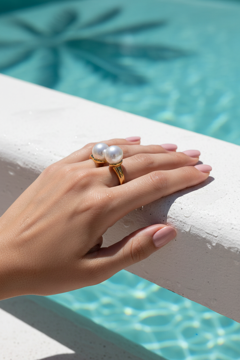 Ro Pearl Ring